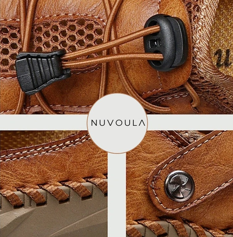 Men's Sporty Sandals with Adjustable Strap and Cushioned Sole