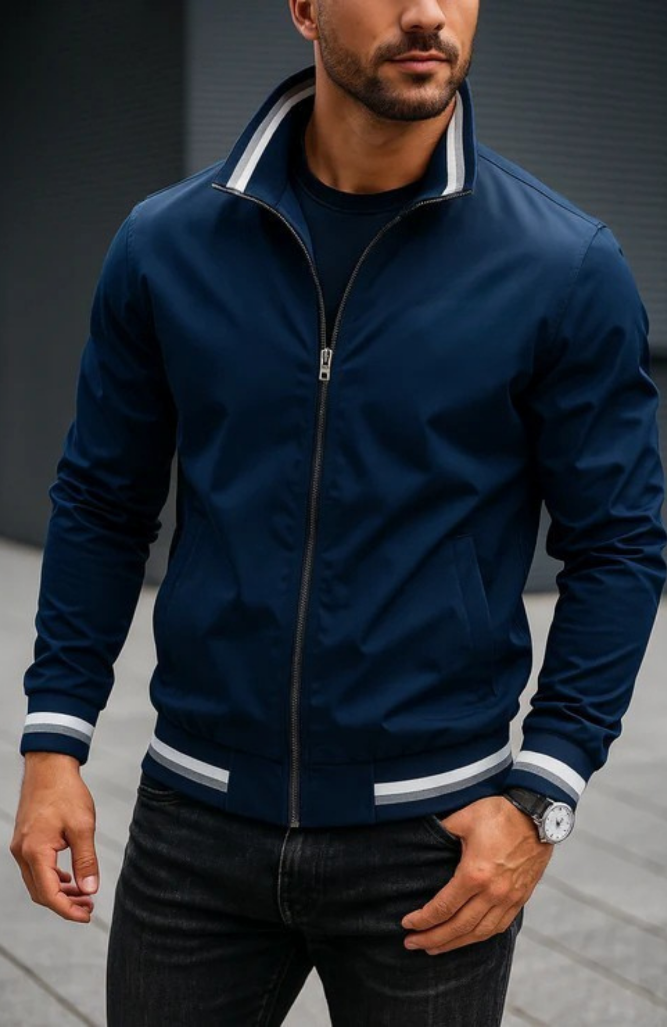 James | Heritage Windbreaker