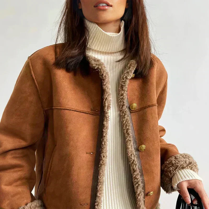 Amanda | Shearling Jacket